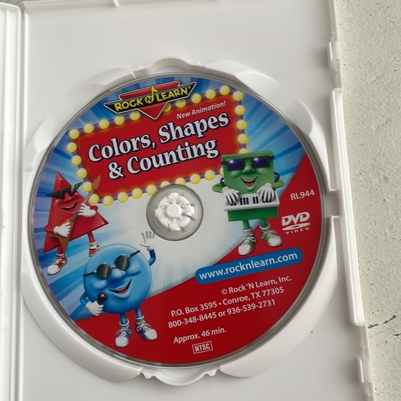 [ Rock ‘n Learn Colors Shapes & Counting Kids Educational DVD ] Ages 2-5 - Picture 5 of 6